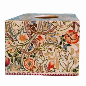 Suport cutie servetele cu model William Morris, 25,5x13,7x10 cm. - casă & stil de viață - organizare & depozitare - cutie pentru șervețele - Artynos.ro