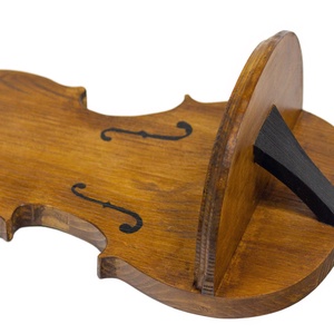 Etajera vioara din lemn, 12x19x52 cm - casă & stil de viață - mobilier artizanal - rafturi  - Artynos.ro