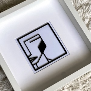Decor de perete elegant cu față minimalistă -  - Artynos.ro