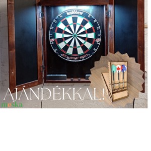 Dulap de darts cu iluminare + cadou, Jucarii si echipamente pentru copii, Accesorii sport, , ARTYNOS