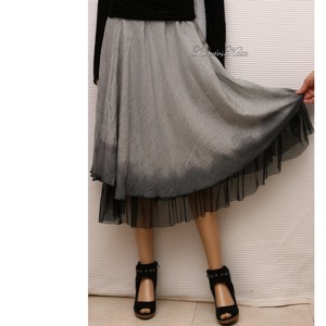 FELÍCIAKORMOS - fustă din mătase lagenlook - îmbrăcăminte și modă - haine damă - fustă damă - Artynos.ro