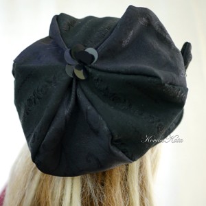 LOLI-SAPI - pălărie veche din brocart, pălărie din mătase - îmbrăcăminte și modă - eșarfe, pălării, fularuri - căciulă - Artynos.ro