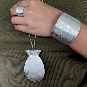 Piesă minimală pentru pește din aliaj de aluminiu - bijuterii - seturi de bijuterii - Artynos.ro Piesă minimală pentru pește din aliaj de aluminiu - bijuterii - seturi de bijuterii - Artynos.ro