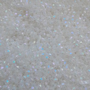 Mărgele acrilice - 3mm - 1000 bucăți / pachet - culoare-transparentă -  - Artynos.ro