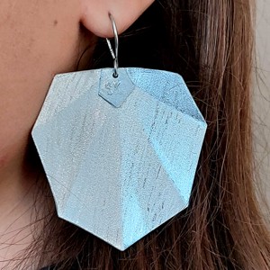 Cercei minimaliști din aluminiu -  - Artynos.ro Cercei minimaliști din aluminiu -  - Artynos.ro