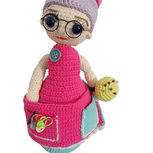 Buni Laly croșetată , Jucarii si echipamente pentru copii, Jucarii si accesorii pentru copii, Papusa de imbracat, , ARTYNOS