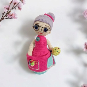 Buni Laly croșetată  - jucării și echipamente pentru copii - jucării și accesorii pentru copii - păpușă de îmbrăcat - Artynos.ro