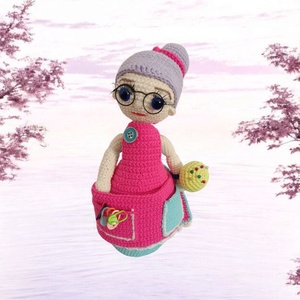 Buni Laly croșetată  - jucării și echipamente pentru copii - jucării și accesorii pentru copii - păpușă de îmbrăcat - Artynos.ro