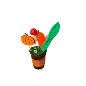 Ghiveciul Fermecat cu Fantomite - Decoratiune crosetata de Halloween - casă & stil de viață - accesorii pentru decorat casa - halloween - tot ce ai nevoie pentru petrecere! - ornamente de halloween - Artynos.ro