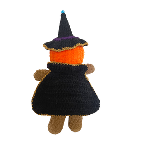 Vrajitorul Dovlecel - Jucarie crosetata handmade pentru copii de  Halloween - jucării și echipamente pentru copii - plușuri - figurine de pluș - Artynos.ro Vrajitorul Dovlecel - Jucarie crosetata handmade pentru copii de  Halloween - jucării și echipamente pentru copii - plușuri - figurine de pluș - Artynos.ro