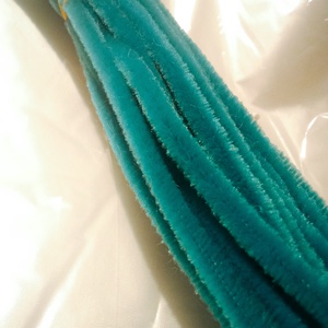 Sârmă plușată turcoaz închis - accessorii și unelte - mărgea, componente de bijuterii - sârmă - Artynos.ro