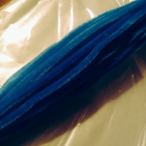 Sarma plușată Albastru Regal - accessorii și unelte - mărgea, componente de bijuterii - sârmă - Artynos.ro