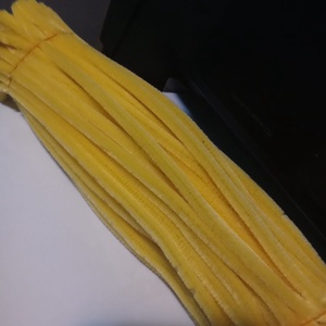 Sârmă plușată Galben - accessorii și unelte - mărgea, componente de bijuterii - sârmă - Artynos.ro