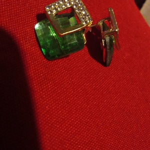 Cercei Verde Smarald - accesorii nuntă - bijuterii mireasă - cercei mireasă - Artynos.ro