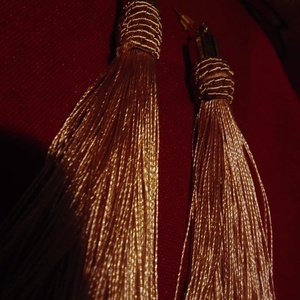 Cercei franjuri Roz - bijuterii - cercei - cercei lungi - Artynos.ro