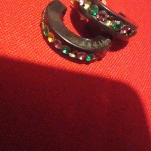 Cercei pietre multicolor, , , ARTYNOS