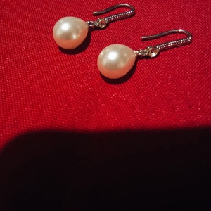 Cercei perle - accesorii nuntă - bijuterii mireasă - cercei mireasă - Artynos.ro