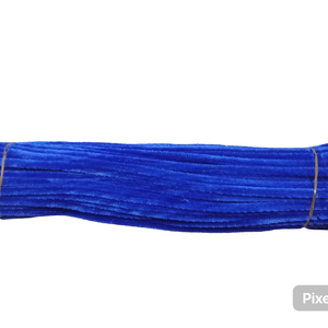 Sarma plușată Albastru Regal  - accessorii și unelte - mărgea, componente de bijuterii - sârmă - Artynos.ro