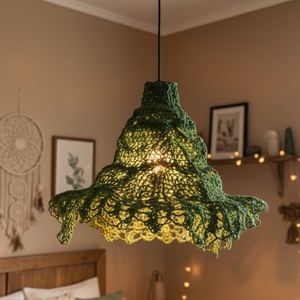 Lampa dantela verde - casă & stil de viață - lămpi și corpuri de iluminat - candelabru - Artynos.ro