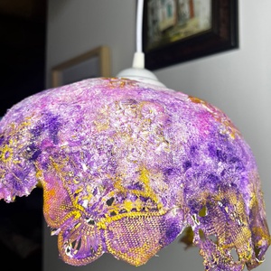 Lampa lila - casă & stil de viață - lămpi și corpuri de iluminat - lampă de ambianță - Artynos.ro