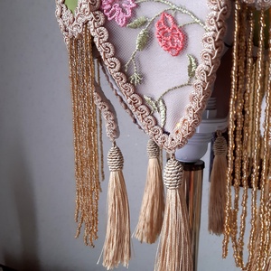 Little Lilly abajur cusut manual in stil vintage - casă & stil de viață - lămpi și corpuri de iluminat - candelabru - Artynos.ro
