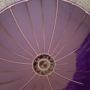 Handmade purple/turquoise lampshade for a floor lamp or pendant light - casă & stil de viață - lămpi și corpuri de iluminat - lampă de ambianță - Artynos.ro