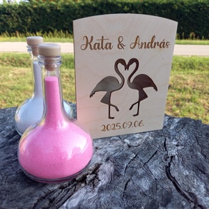 Set pentru ceremonia nisipului de nunta, Accesorii nunta, Amintiri si cadouri de nunta, Cadou nunta, Set de ceremonie, , ARTYNOS