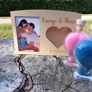 Set pentru ceremonia nisipului de nunta, Accesorii nunta, Amintiri si cadouri de nunta, Cadou nunta, Set de ceremonie, , ARTYNOS