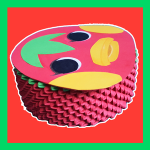 Cutie 3D origami rățușcă Ketchup Animal Crossing - casă & stil de viață - accesorii pentru decorat casa - decorațiuni de masă și decorațiuni pentru rafturi  - cutii decor, cutii de suveniruri - Artynos.ro