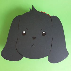 Cutie origami 3D Toby Ace Attorney - casă & stil de viață - accesorii pentru decorat casa - decorațiuni de masă și decorațiuni pentru rafturi  - cutii decor, cutii de suveniruri - Artynos.ro