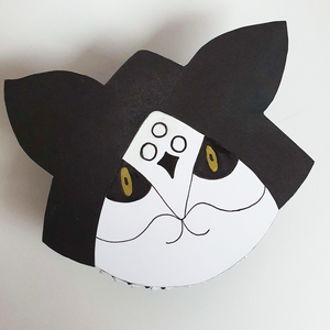 Cutie origami 3D pisică Masked Apprentice Ace Attorney - Artynos.ro