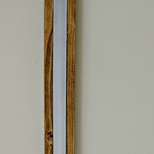 Aplica de Lemn cu Led, Handmade Minimalist, 100x5x2cm, cu lumina calda sau neutra � Design Unic - casă & stil de viață - lămpi și corpuri de iluminat - lampă de ambianță - Artynos.ro