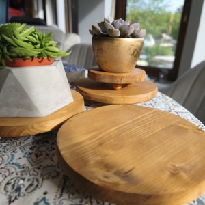 Set 4 suporturi decorative pentru ghivece - casă & stil de viață - decorațiuni de casă - accesorii florale - ghiveci de plante - Artynos.ro