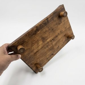 Suport din lemn masiv pentru plante/lumânări/decor de masă - casă & stil de viață - decorațiuni de casă - decorațiuni de masă și rafturi - decorațiuni de masă - Artynos.ro