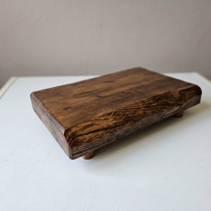 Suport din lemn masiv pentru plante/lumânări/decor de masă - casă & stil de viață - decorațiuni de casă - decorațiuni de masă și rafturi - decorațiuni de masă - Artynos.ro