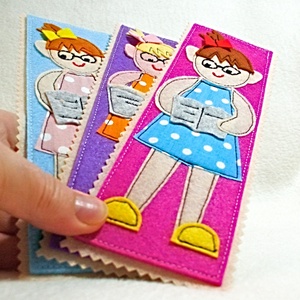 Semn de carte pentru cartile cu povesti si printese ,cadou pentru copii ,educatoare si invatatoare. - cărți și creații cu tematică muzicală, cadouri - semn de carte - Artynos.ro