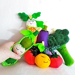 Construieste o ghirlanda decorativa din legume , set de jucarii pentru copii ,baby legume pentru decorat camera. - jucării și echipamente pentru copii - plușuri - legume, fructe de pluș - Artynos.ro
