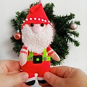 Set de 2 Păpuși Decorative , Ornament pentru Pomul de Crăciun , Aranjament de Sărbători. - accesorii de crăciun - decorațiuni de crăciun de casă - decorațiuni pentru pomul de crăciun - Artynos.ro