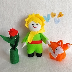 Set de 3 jucarii pentru povestea nemuritoare a Micului Print. - Artynos.ro