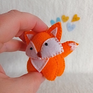 Micul Print ,set de figurine din fetru ,decor pentru poveste. - jucării și echipamente pentru copii - jocuri de gândire - curcubeu montessori, jocuri waldorf - Artynos.ro