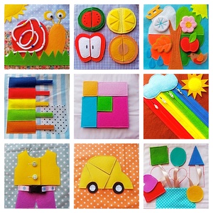 Carte cu activitati Montessori pentru prescolari. - jucării și echipamente pentru copii - cărți pentru copii, cărți textile - Artynos.ro