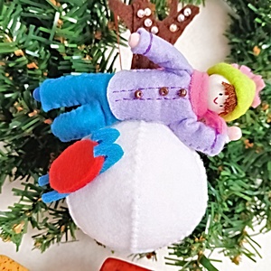 Ornament unic pentru Bradul de Craciun ,cadou special pentru copii. - crăciun - decorațiuni de crăciun de casă - figurine pentru pomul de crăciun - Artynos.ro