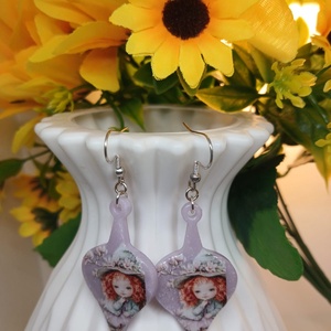 Cercei handmade rasina - Artynos.ro