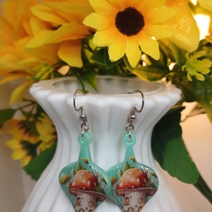 Cercei handmade rasina - Artynos.ro