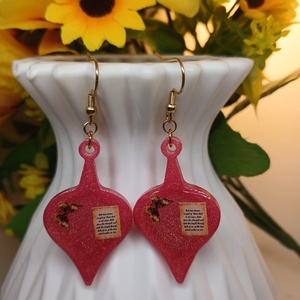 Cercei handmade rasina - Artynos.ro