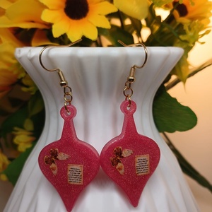 Cercei handmade rasina - Artynos.ro