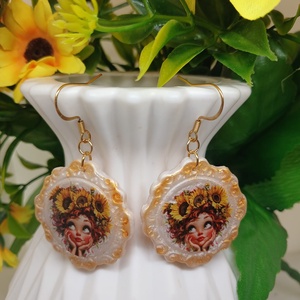 Cercei handmade summer vibes - Artynos.ro