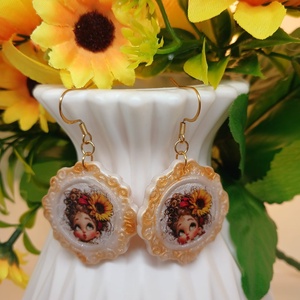 Cercei handmade summer vibes - Artynos.ro