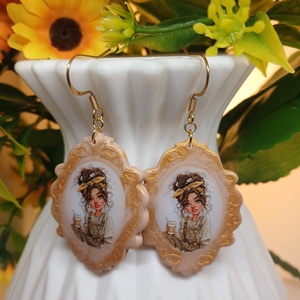 Cercei handmade Pretty Lady - Artynos.ro