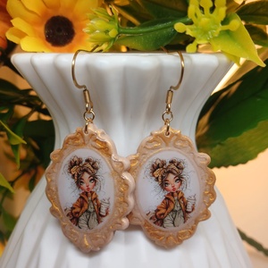 Cercei handmade Pretty Lady - Artynos.ro